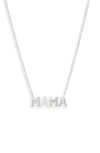 ANZIE LOVE LETTER MAMA NECKLACE,4309SQMAMA