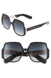 DIOR INSIDE OUT 57MM SQUARE SUNGLASSES,INSIDOUT1S