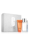 CLINIQUE WEAR IT AND BE HAPPY FRAGRANCE SET (USD $88 VALUE),KKE4Y9