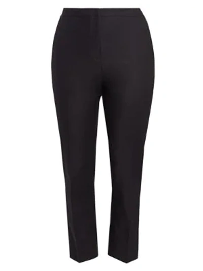 Nic + Zoe, Plus Size Women's The Perfect Trousers Full Length In Black Onyx