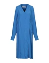 MARNI MARNI WOMAN MIDI DRESS BRIGHT BLUE SIZE 4 ACETATE, SILK,34984967RO 5