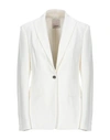 PINKO PINKO WOMAN BLAZER WHITE SIZE 10 VISCOSE, POLYAMIDE, ELASTANE,49518259JC 7