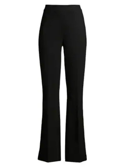 Kobi Halperin Plus Size Meghan Ponte Flare Pants In Black