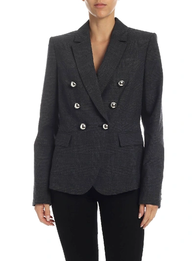 Pinko Blazer In Nero/grigio