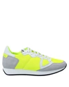 Philippe Model Sneakers In Yellow