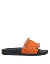 Shop Pinko Sandals In Orange