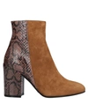 Bally Ankle Boot In Camel