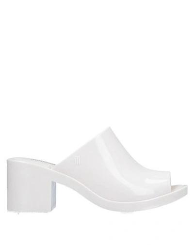 Melissa Sandals In White