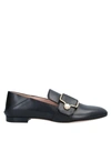 BALLY BALLY WOMAN LOAFERS BLACK SIZE 5 SOFT LEATHER,11780522CV 8