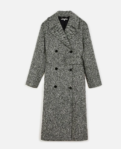 Stella Mccartney Black Double-breasted Coat