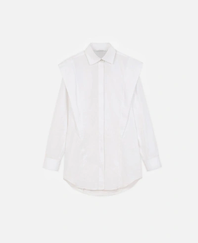 Stella Mccartney White Cotton Poplin Shirt
