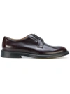 Doucal's Classic Lace-up Shoes In Burgundy