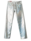 ACNE STUDIOS 1996 HOLOGRAPHIC FOIL CLASSIC FIT JEANS,B00063-BNG