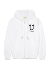 OFF-WHITE OFF-WHITE X UNDERCOVER SKELETON AND HANDS REVERSABLE ZIPPED HOODIE,OMBE002G19762010