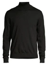 THE KOOPLES Merino Wool & Cashmere Turtleneck