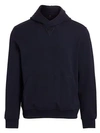 Brunello Cucinelli Leisure Hooded Sweatshirt In Navy