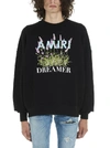 AMIRI AMIRI FLORAL DREAMER LOGO PRINT SWEATER