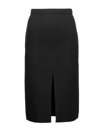 Dion Lee Midi Skirts In Black