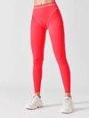 Adam Selman Sport French-cut High-waisted Leggings In Bright Pink