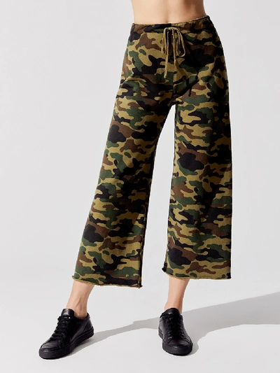 Nili Lotan Kiki Sweatpant In Green Camouflage Print ModeSens