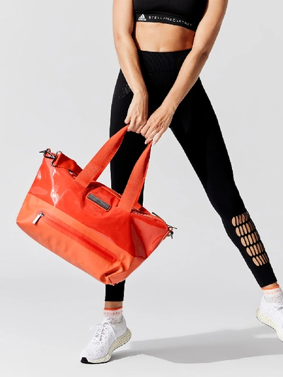 Adidas By Stella Mccartney Studio Bag S In Rust Red-smc