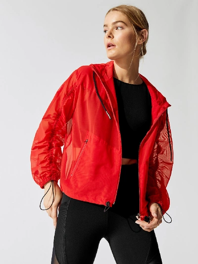 Michi Indy Jacket In Fiery Red