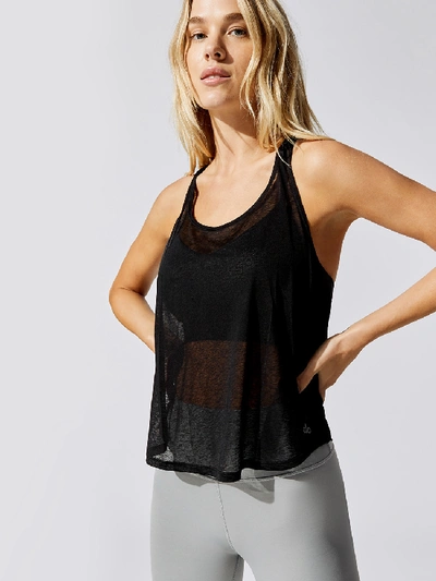 Alo Yoga Arrow Tank In Black