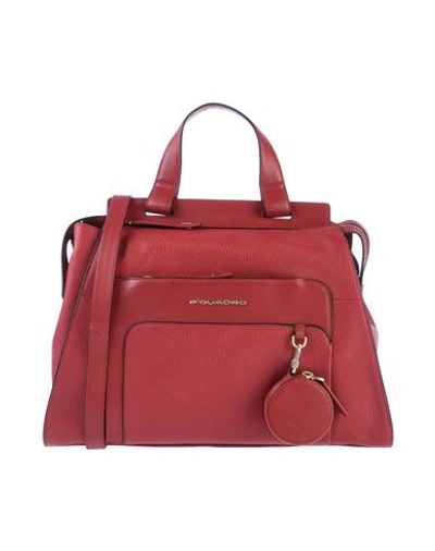 Piquadro Handbag In Red