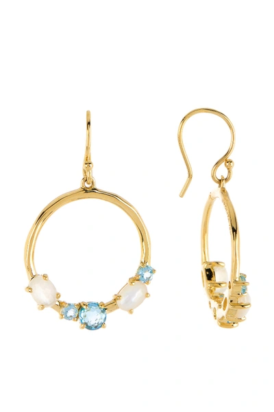 Ippolita 18k Gold Rock Candy(r) Gemstone Open Wire Earrings
