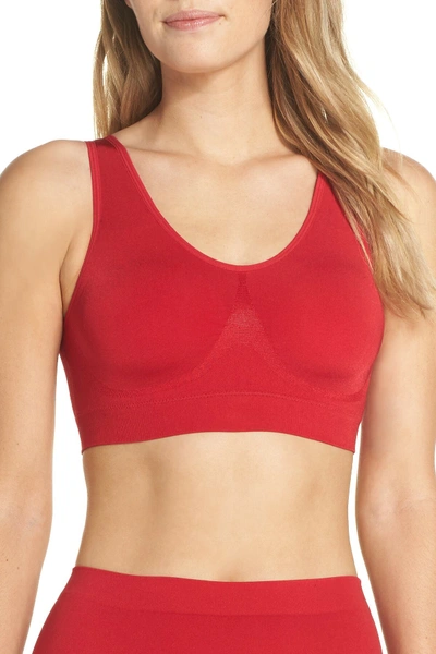 Wacoal B Smooth Seamless Bralette In Jester Red