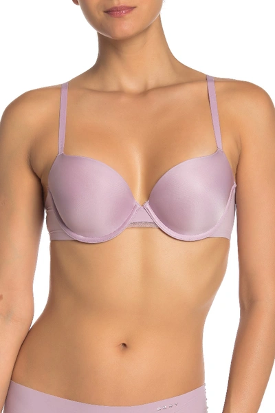 Dkny Underwire Convertible T-shirt Bra (regular & Plus Size, A-dd Cups) In Lilac/silv