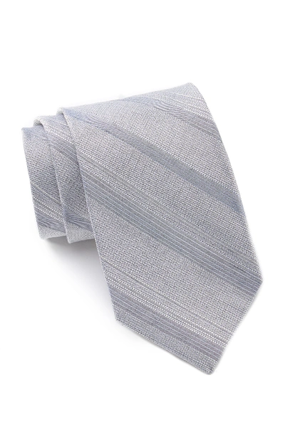 Calvin Klein Denim Pack Stripe Tie In Grey