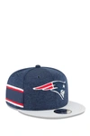 NEW ERA NFL '18 9Fifty New England Patriots Sideline Home Snapback Hat