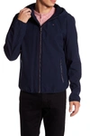 Tommy Hilfiger Soft Shell Fleece Active Hoodie In Navy