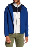 Tommy Hilfiger Soft Shell Fleece Active Hoodie In Royal Blue