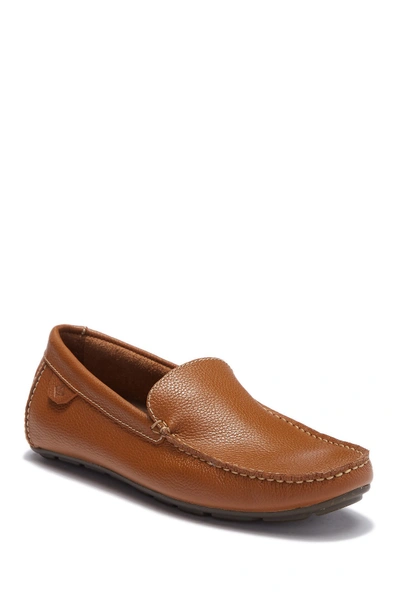 Sperry Wave Leather Venetian Driver In Tan