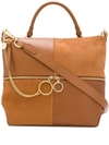 SEE BY CHLOÉ EMY PATCHWORK TOTE BAG