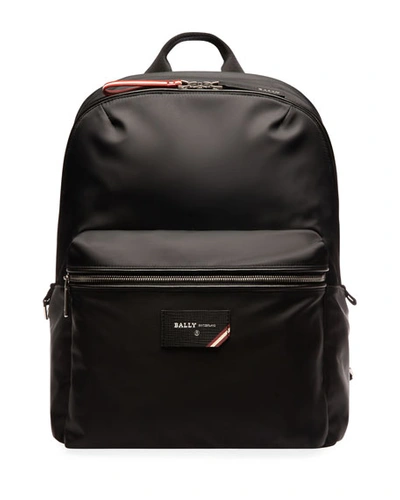 Bally Men's Ferey Nylon Trainspotting Backpack In Black