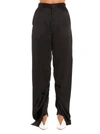 Y/PROJECT Y/PROJECT RUFFLED STRAIGHT LEG TROUSERS