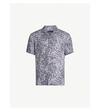 ALLSAINTS Patch leopard-print woven shirt