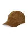 Loro Piana Corduroy Baseball Cap In Tan