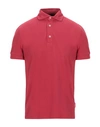Ballantyne Man Polo Shirt Red Size Xl Cotton