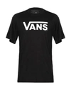 Vans T-shirt In Black