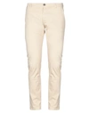 BRIAN DALES BRIAN DALES MAN PANTS BEIGE SIZE 38 COTTON, ELASTANE,13378842WV 5