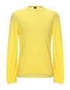 FEDELI FEDELI MAN SWEATER YELLOW SIZE 44 CASHMERE, POLYAMIDE,14009148FP 5