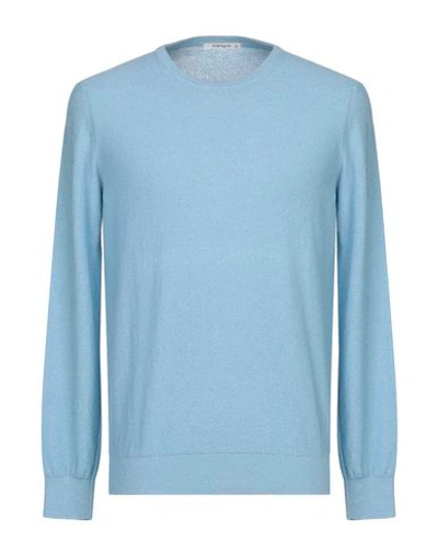 Kangra Cashmere Sweaters In Sky Blue
