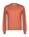 Gran Sasso Sweater In Orange