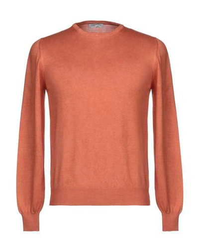 Gran Sasso Sweater In Orange