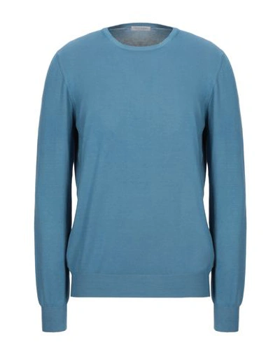 Gran Sasso Sweater In Slate Blue