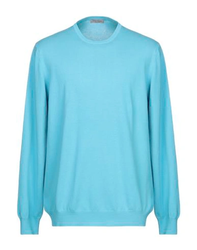 Gran Sasso Sweater In Azure